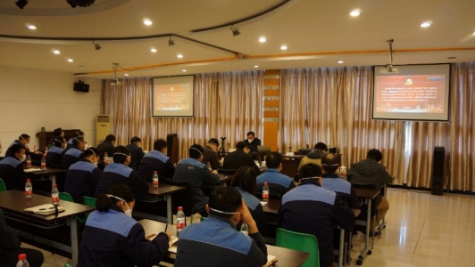 重慶水務(wù)環(huán)境集團(tuán)黨委副書記、總經(jīng)理曲斌到三峰環(huán)境開展黨的二十大精神宣講